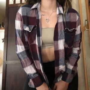 Purple flannel